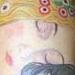 Tattoos - klimt mother and child color half sleeve tattoo - 58084